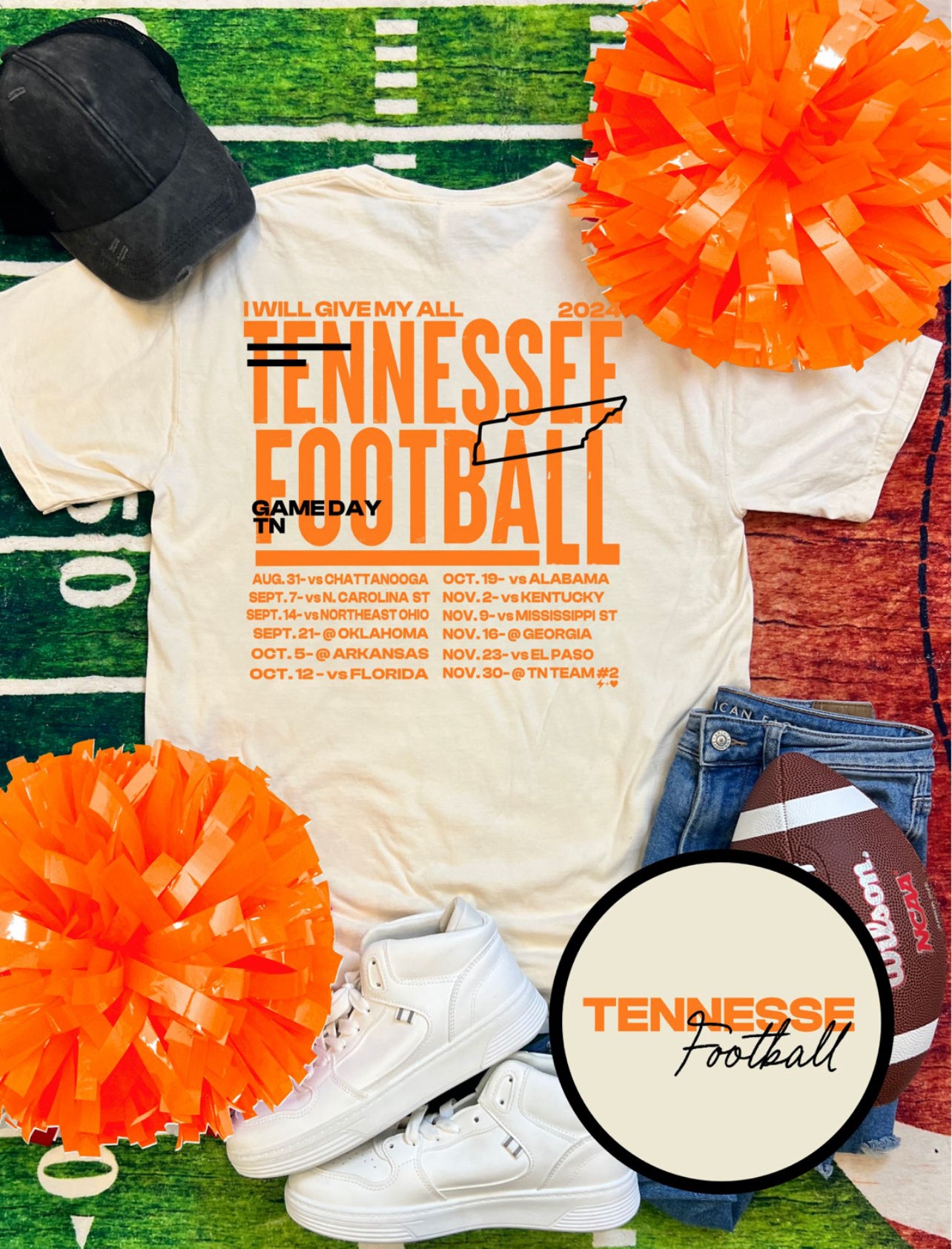 Tennessee Football Graphic Tee