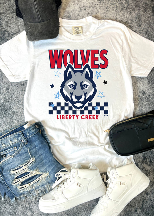 LC Wolves Stars Tee