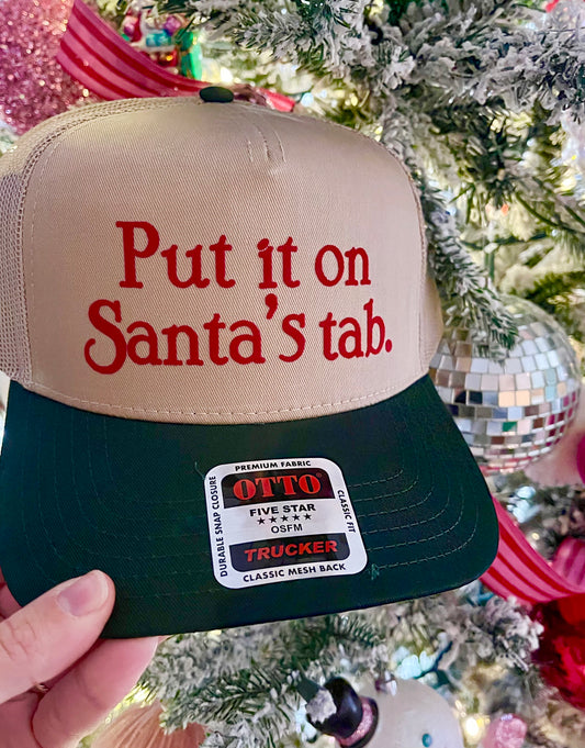 Put it on Santa’s tab.